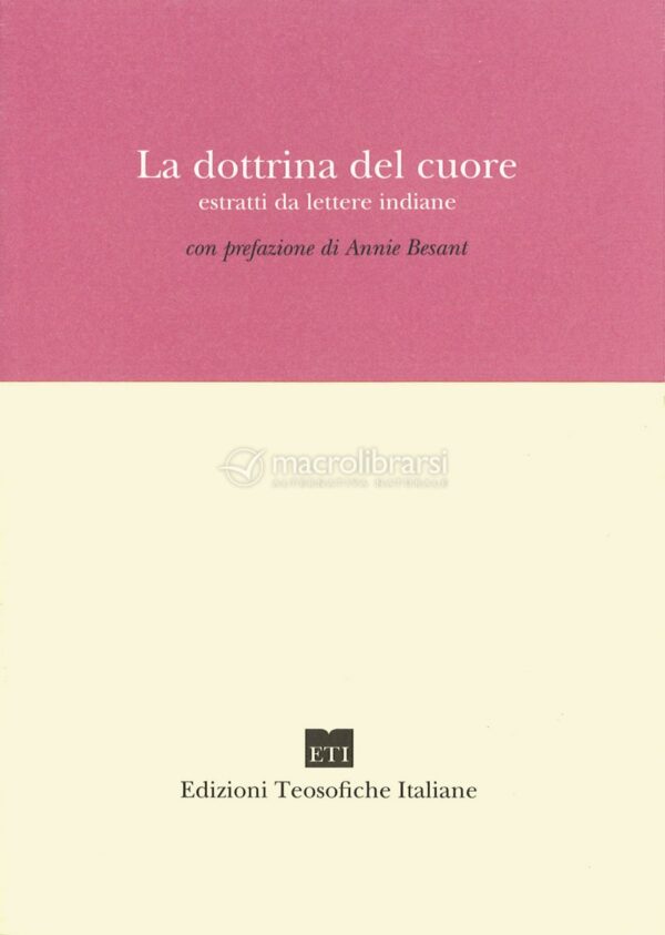 La dottrina del cuore: estratti da lettere indiane