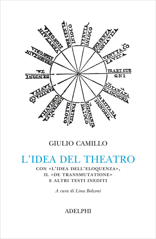 L'idea del Theatro. Con «L'idea dell'eloquenza», il «De trasmutatione» e altri testi inediti