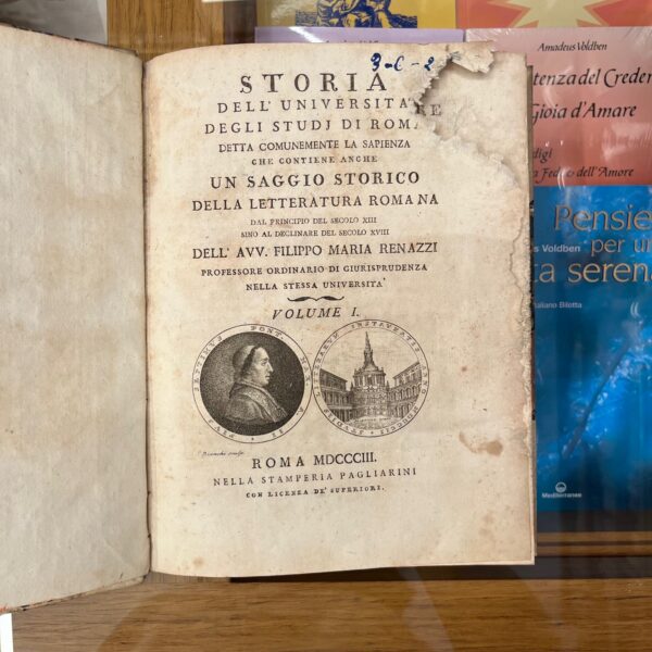Storia dell'Università degli studj di Roma detta comunemente la Sapienza - volumi I e II - immagine 3