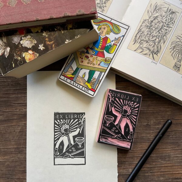 Il Mago - Timbri Ex Libris Tarot