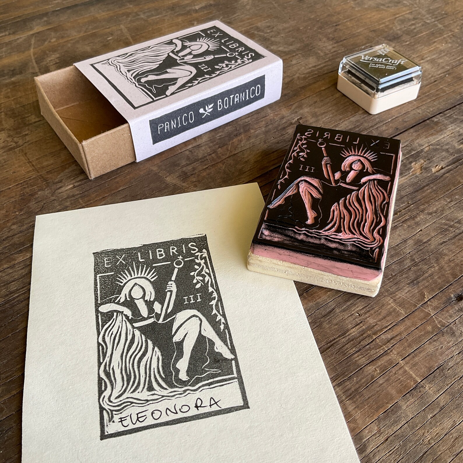 L'imperatrice - Timbri Ex Libris Tarot - Libreria Rotondi