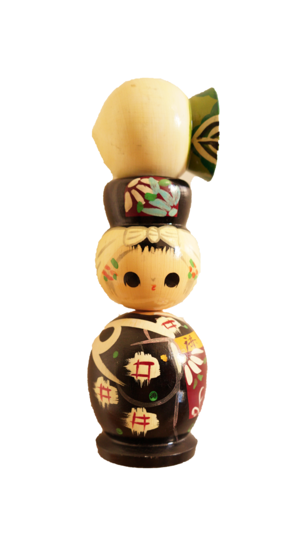 Kokeshi con rapa daikon