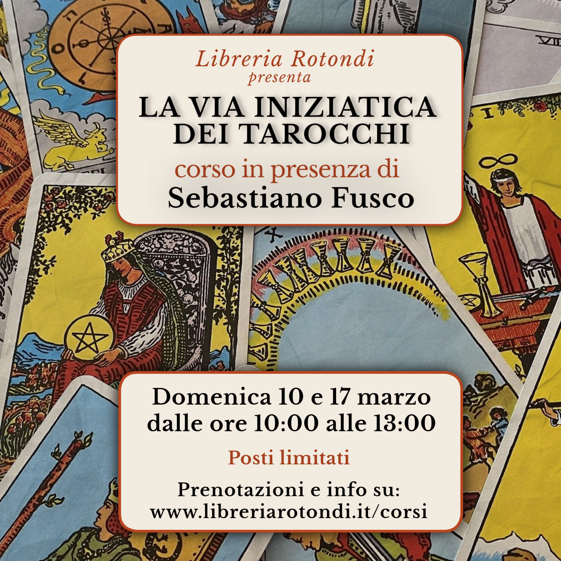 La via iniziatica dei Tarocchi: corso di Sebastiano Fusco