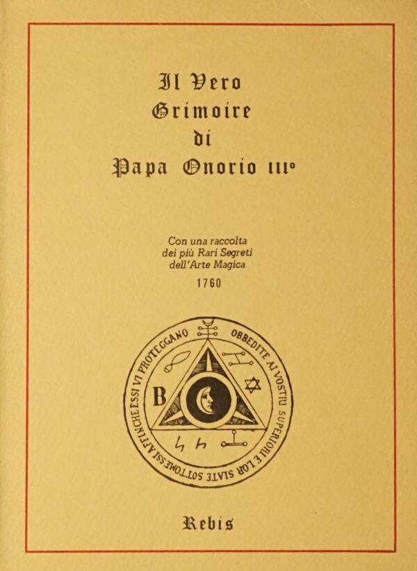 Il Vero Grimoire di Papa Onorio III