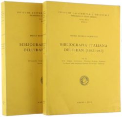 LibreriaRotondiBibliografiaItalianaDellIran2volumi