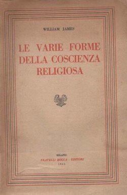 le varie forme della coscienza religiosa james fratelli bocca libreria rotondi