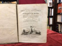 libreria rotondi Accurata e succinta descrizione topografica delle antichità di Roma - volumi 2