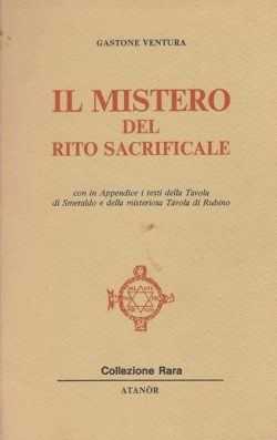 libreria rotondi ventura il mistero del rito sacrificale