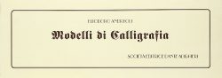 modelli di calligrafia libreria rotondi